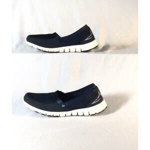 Skechers Memory Foam Mesh Walking Shoes Blue Size 9